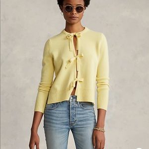 Polo Ralph Lauren wool-cashmere Bow Cardigan